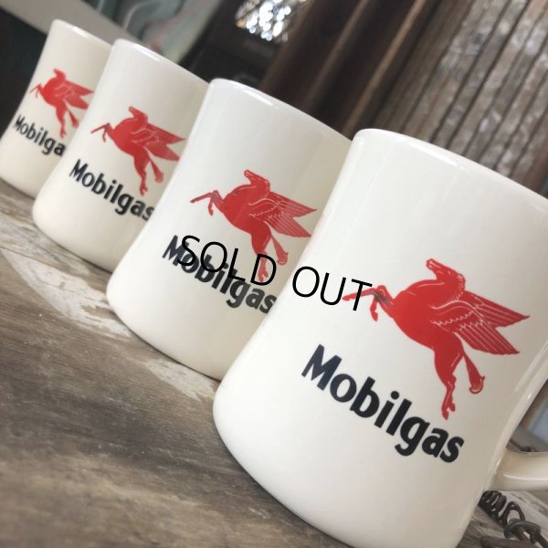 画像11: Vintage Mobilgas Mobil Pegasus Flying Horse Advertising Coffee Mug Set (C356)