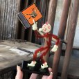 画像10: 40s Vintage REDDY KILOWATT Standing Business Card Holder Figure Red w/Black Stand (C358)