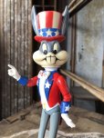 画像8: 70s Vintage WB Looney Tunes Patriotic Bugs Bunny Uncle Sam R.Dakin Figure (C361)