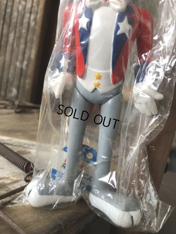 画像9: 70s Vintage WB Looney Tunes Patriotic Bugs Bunny Uncle Sam R.Dakin Figure MIP (C362)
