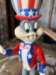 画像9: 70s Vintage WB Looney Tunes Patriotic Bugs Bunny Uncle Sam R.Dakin Figure (C361)