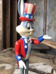 画像6: 70s Vintage WB Looney Tunes Patriotic Bugs Bunny Uncle Sam R.Dakin Figure (C361)