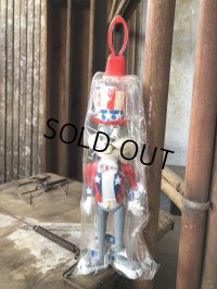 70s Vintage WB Looney Tunes Patriotic Bugs Bunny Uncle Sam R.Dakin Figure MIP (C362)
