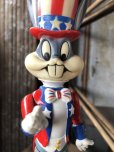 画像10: 70s Vintage WB Looney Tunes Patriotic Bugs Bunny Uncle Sam R.Dakin Figure (C361)