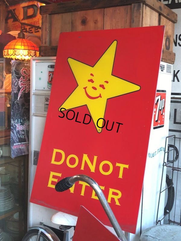 画像9: Vintage Original Carl's Jr Drive-thru Sign DO NOT ENTER (J378)