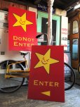 画像10: Vintage Original Carl's Jr Drive-thru Sign ENTER (J379)