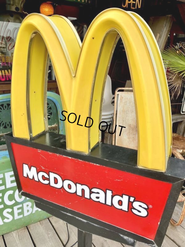 画像2: Vintage McDonalds Golden Arches Neon Light Sign (C363)