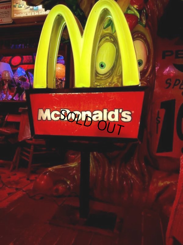 画像6: Vintage McDonalds Golden Arches Neon Light Sign (C363)