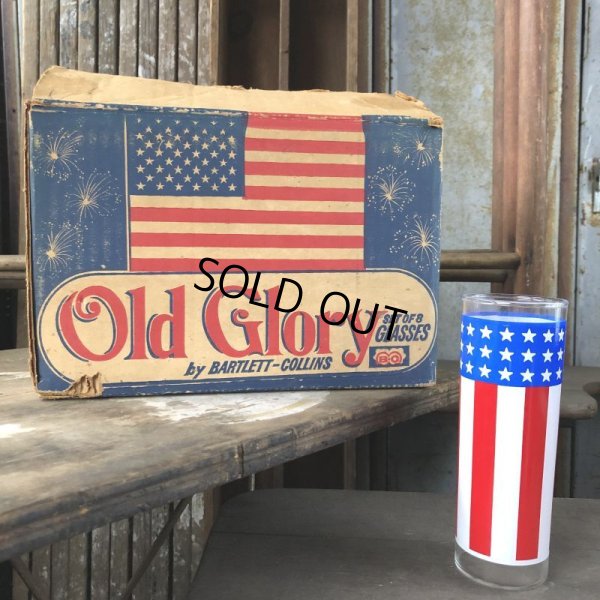 画像7: Vintage Old Glory Set of 8 Glasses (C373)