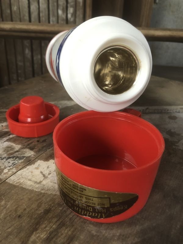 画像7: 70s Vintage Aladdin Drink Up America Greyhound Thermos (C376)