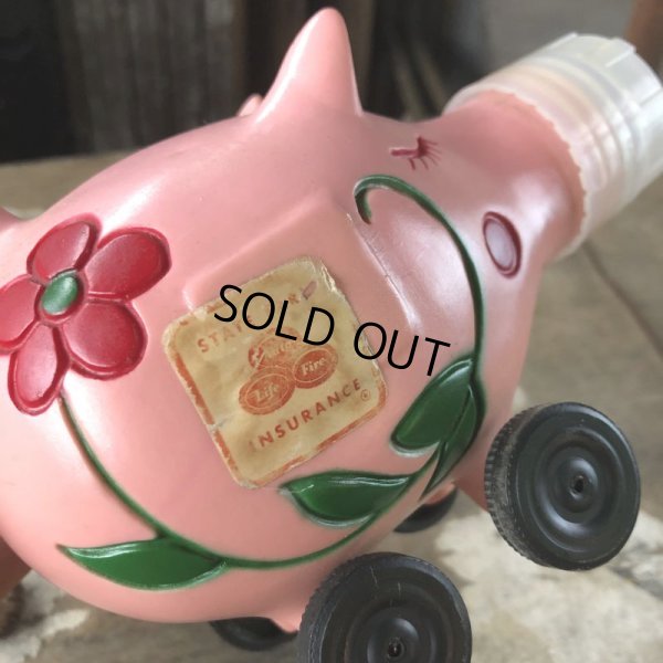 画像5: 70s Vintage State Farm Auto Insurance  Advertising Piggy Coin Bank (C384)