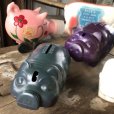 画像9: Vintage ELKS MAJOR PROJECT Advertising Piggy Coin Bank (C381)