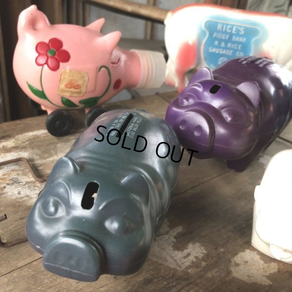 画像9: Vintage ELKS MAJOR PROJECT Advertising Piggy Coin Bank (C381)