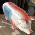 画像2: 50s Vintage R.B.RICE SAUSAGE CO. RICE'S Advertising Piggy Coin Bank (C383) (2)