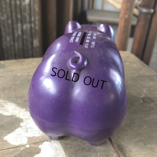 画像3: Vintage ELKS MAJOR PROJECT Advertising Piggy Coin Bank (C381)