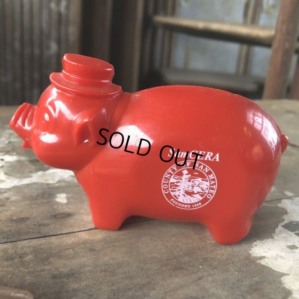 画像1: Vintage San CERA  Advertising Piggy Coin Bank (C377)