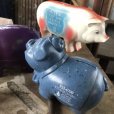 画像8: Vintage Recycle Used Oil & Filters Advertising Piggy Coin Bank (C382)