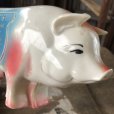 画像8: 50s Vintage R.B.RICE SAUSAGE CO. RICE'S Advertising Piggy Coin Bank (C383)