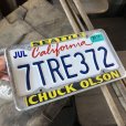 画像6: Vintage Automotive License Plate Frame / SEATTLE CHUCK OLSON (B405)