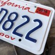 画像2: American License Number Plate / California 7GSD822 (B399) (2)
