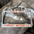 画像1: Vintage Automotive License Plate Frame / SELAH PINGREY MOTOR CO. (B402) (1)