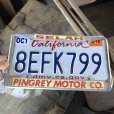 画像6: Vintage Automotive License Plate Frame / SELAH PINGREY MOTOR CO. (B402)