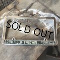 Vintage Automotive License Plate Frame / BRUMFIELD-TWIDWELL MONTESAND (B409)
