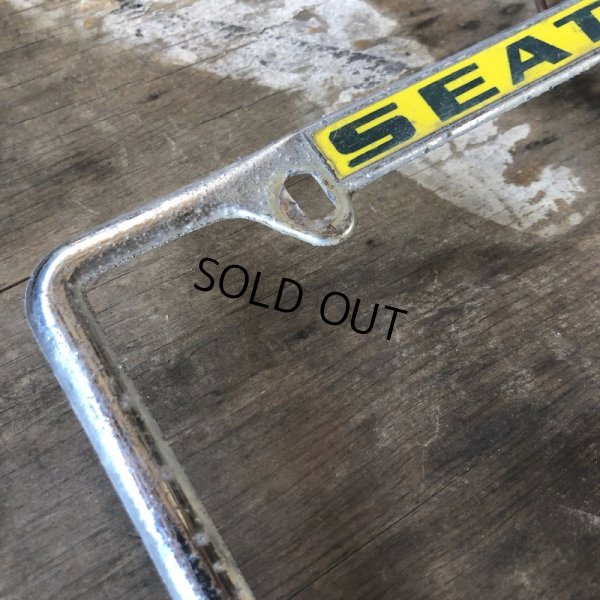 画像3: Vintage Automotive License Plate Frame / SEATTLE TENNEYS TOYOTA MOTORS (B404)