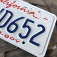 画像2: American License Number Plate / California 7EVD652 (B400) (2)