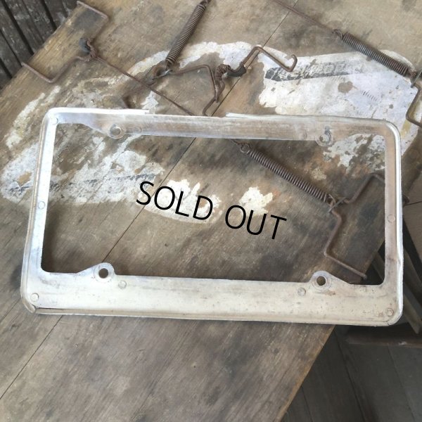 画像4: Vintage Automotive License Plate Frame / WALLA WALLA TEAGUE (B406)