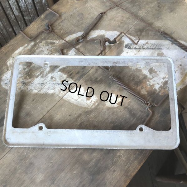 画像4: Vintage Automotive License Plate Frame / SEATTLE CHUCK OLSON (B405)