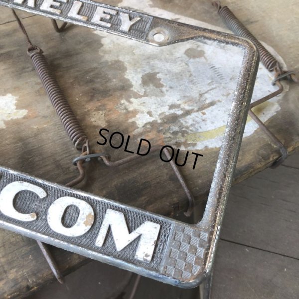 画像2: Vintage Automotive License Plate Frame / BERKELEY GIL. ASHCOM (B401)