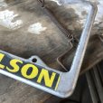 画像2: Vintage Automotive License Plate Frame / SEATTLE CHUCK OLSON (B405) (2)