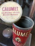 画像5: Vintage Calumet Baking Powder Tin Can 1 Pound (B415)