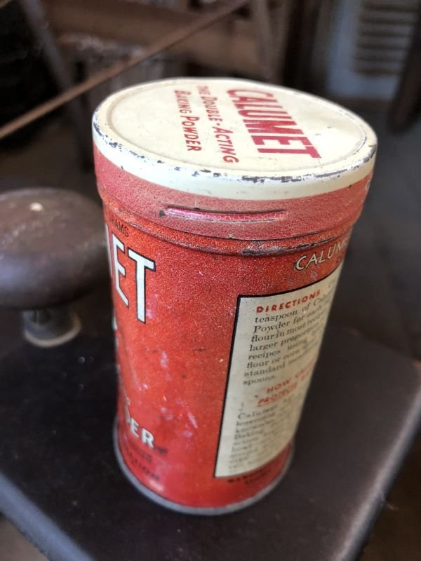 画像2: Vintage Calumet Baking Powder Tin Can 6oz (B413)