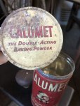 画像5: Vintage Calumet Baking Powder Tin Can 1 Pound (B416)
