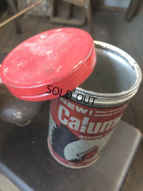 画像6: Vintage Calumet Baking Powder Tin Can 7oz (B412)
