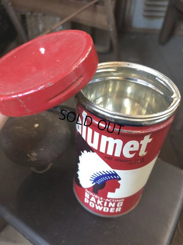 画像5: Vintage Calumet Baking Powder Tin Can 1/2lb (B409)