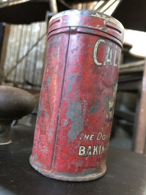 画像4: Vintage Calumet Baking Powder Tin Can 6oz (B414)