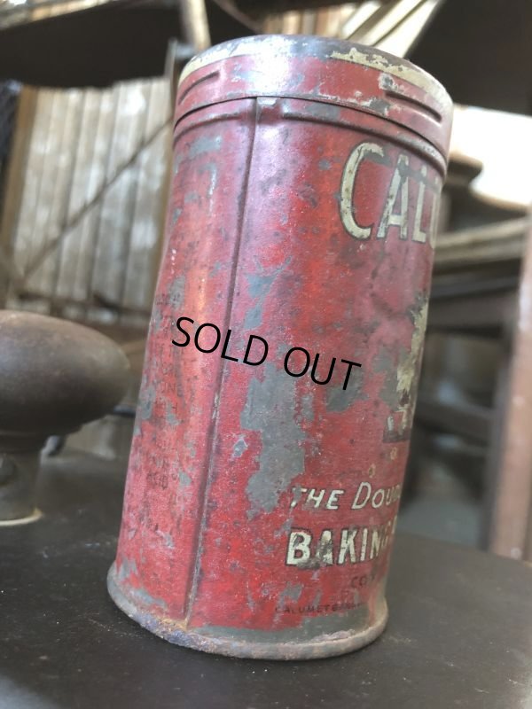 画像4: Vintage Calumet Baking Powder Tin Can 6oz (B414)