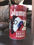 Vintage Calumet Baking Powder Tin Can 1/2lb (B409)