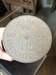 画像7: Vintage Calumet Baking Powder Tin Can Paper Label 1 Pound (B417)