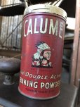 画像1: Vintage Calumet Baking Powder Tin Can 1 Pound (B416) (1)