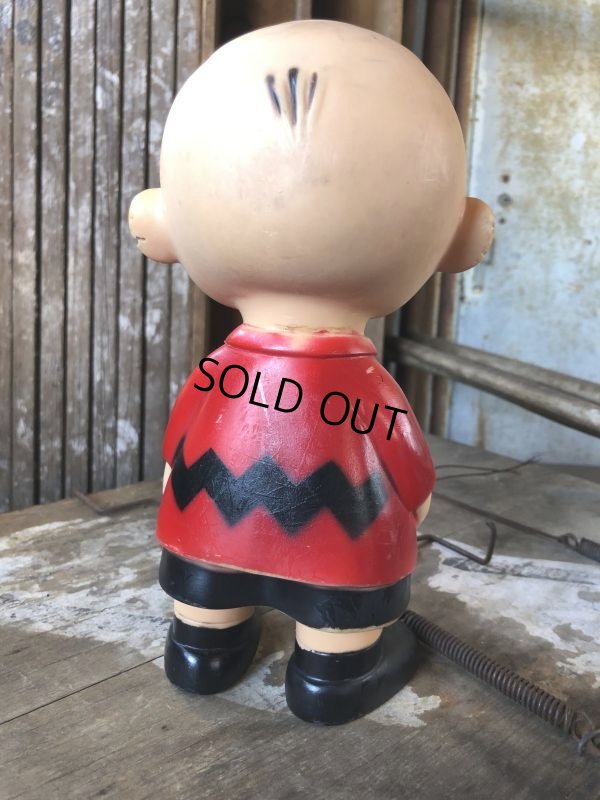 画像4: 50s Vintage Snoopy Charlie Brown Vinyl Doll Hungerford (B429)