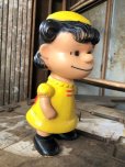 画像3: 50s Vintage Snoopy Lucy Vinyl Doll Hungerford (B427)