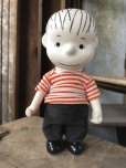 画像2: 60s Vintage Snoopy Linus Pocket Doll (B423) (2)