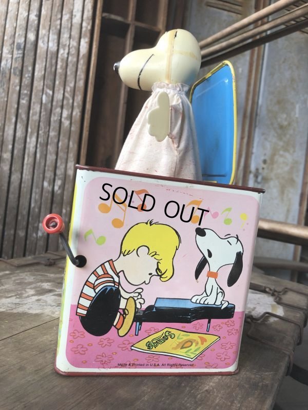 画像3: SALE ! Vintage Mattel Snoopy in the Music Box JUNK (B422)