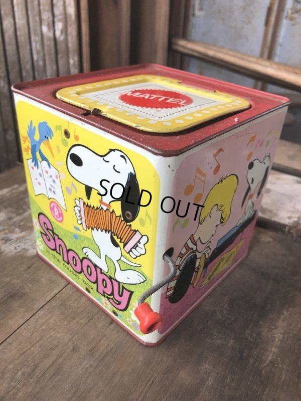 画像11: SALE ! Vintage Mattel Snoopy in the Music Box JUNK (B422)