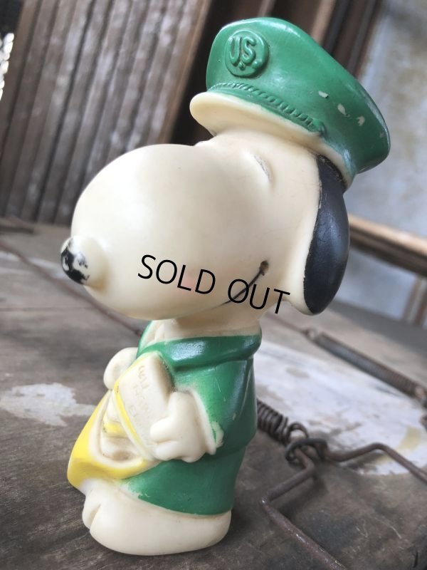 画像5: Vintage Snoopy Vinyl Doll U.S. MAIL (B420)