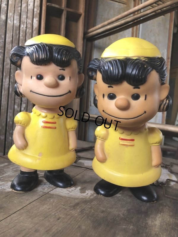 画像13: 50s Vintage Snoopy Lucy Vinyl Doll Hungerford (B426)